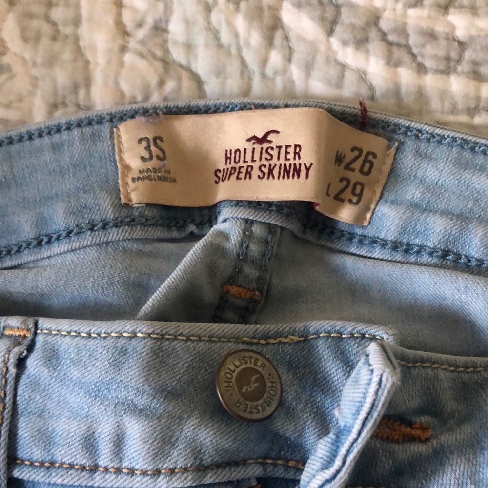 Light blue jeans